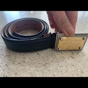 Dolce & Gabbana belt size 80